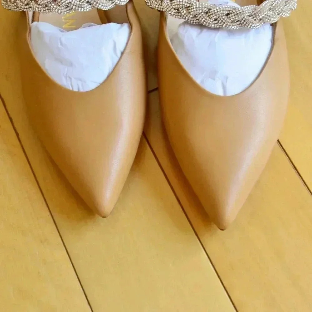 Stuart Weitzman Addison Slip-On Flat Shoes Size 3… - image 6